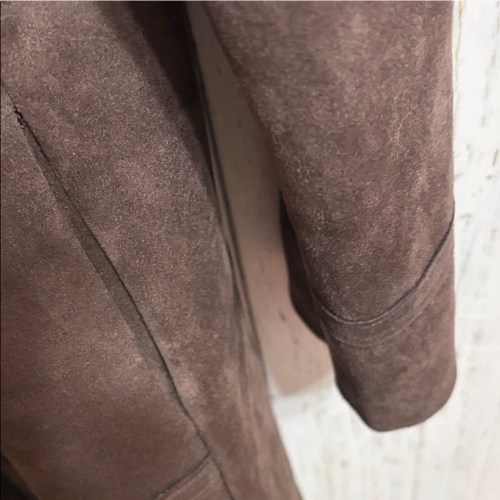 NWT Preston & York Nathalie Suede
Dark Brown Trench Coat Size 8 - Picture 8 of 8